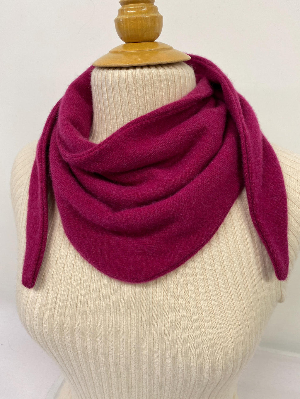 100% Cashmere Triangle Scarf Bandana