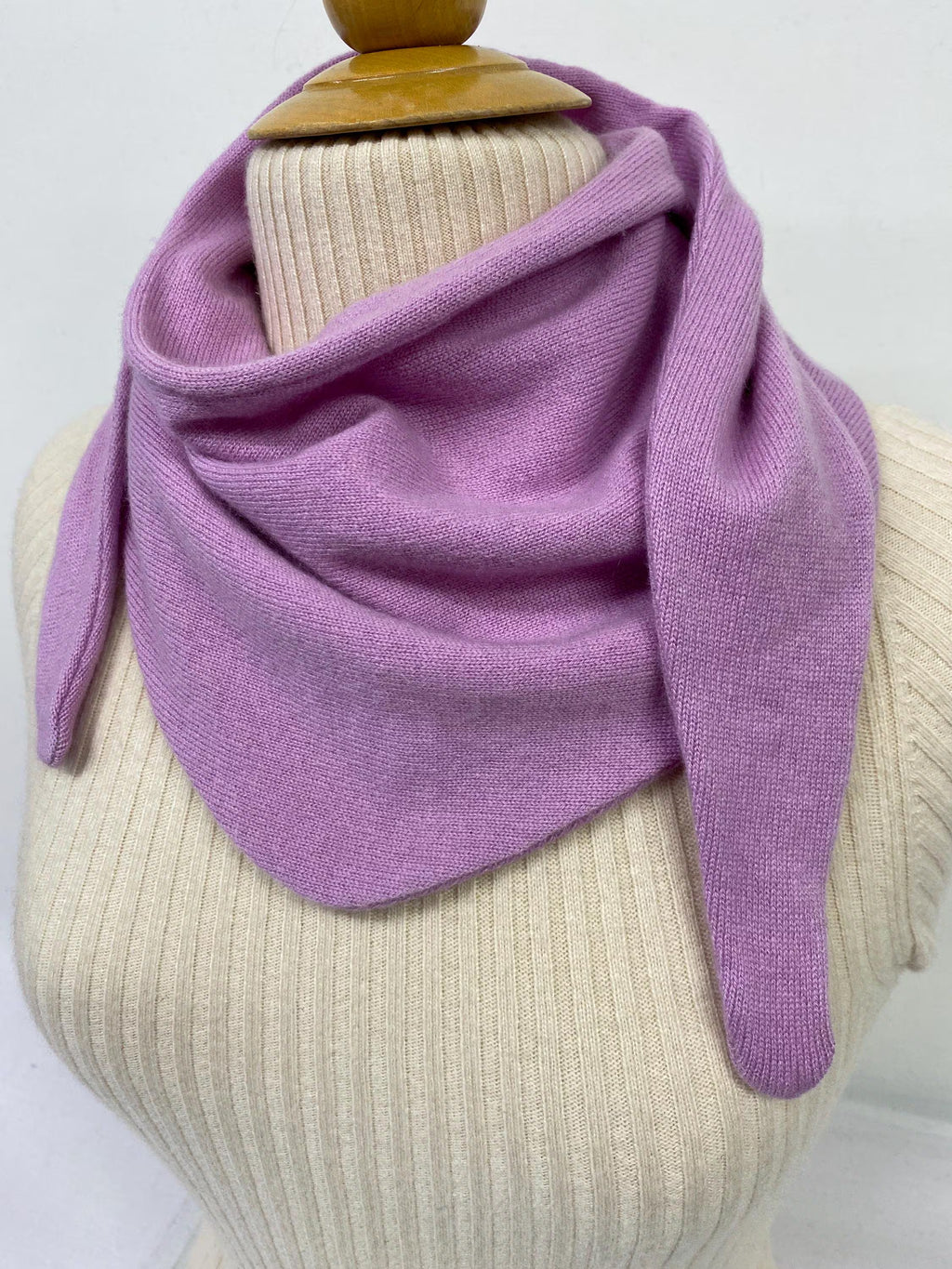 100% Cashmere Triangle Scarf Bandana