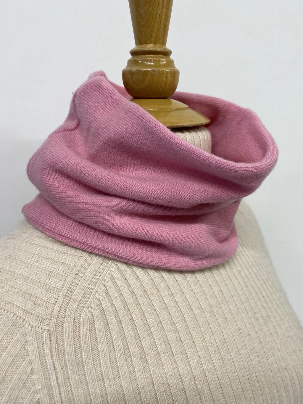 Pure Cashmere Snood Neck Warmer Unisex