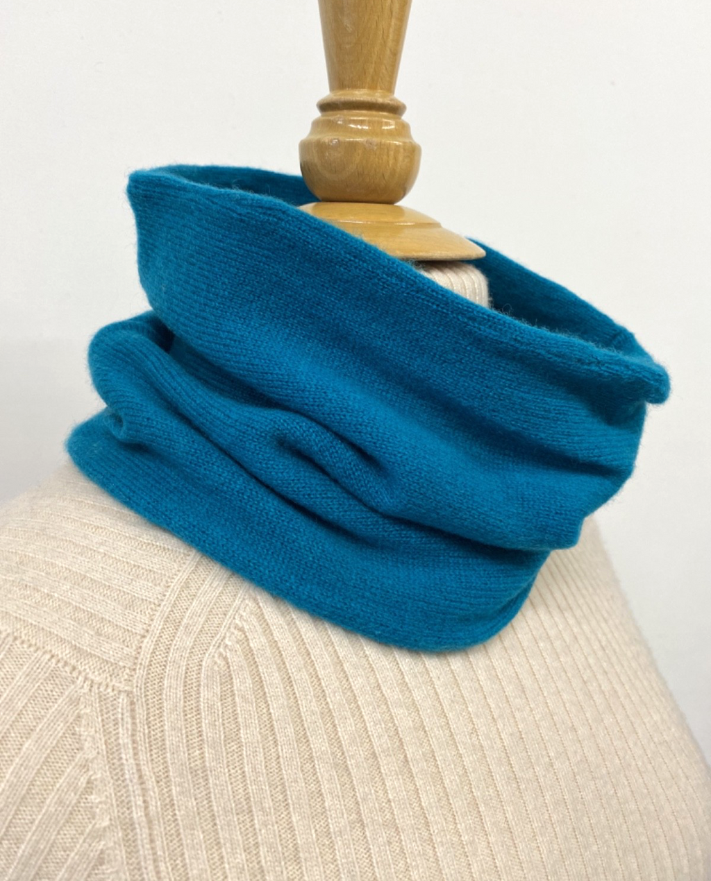 Pure Cashmere Snood Neck Warmer Unisex