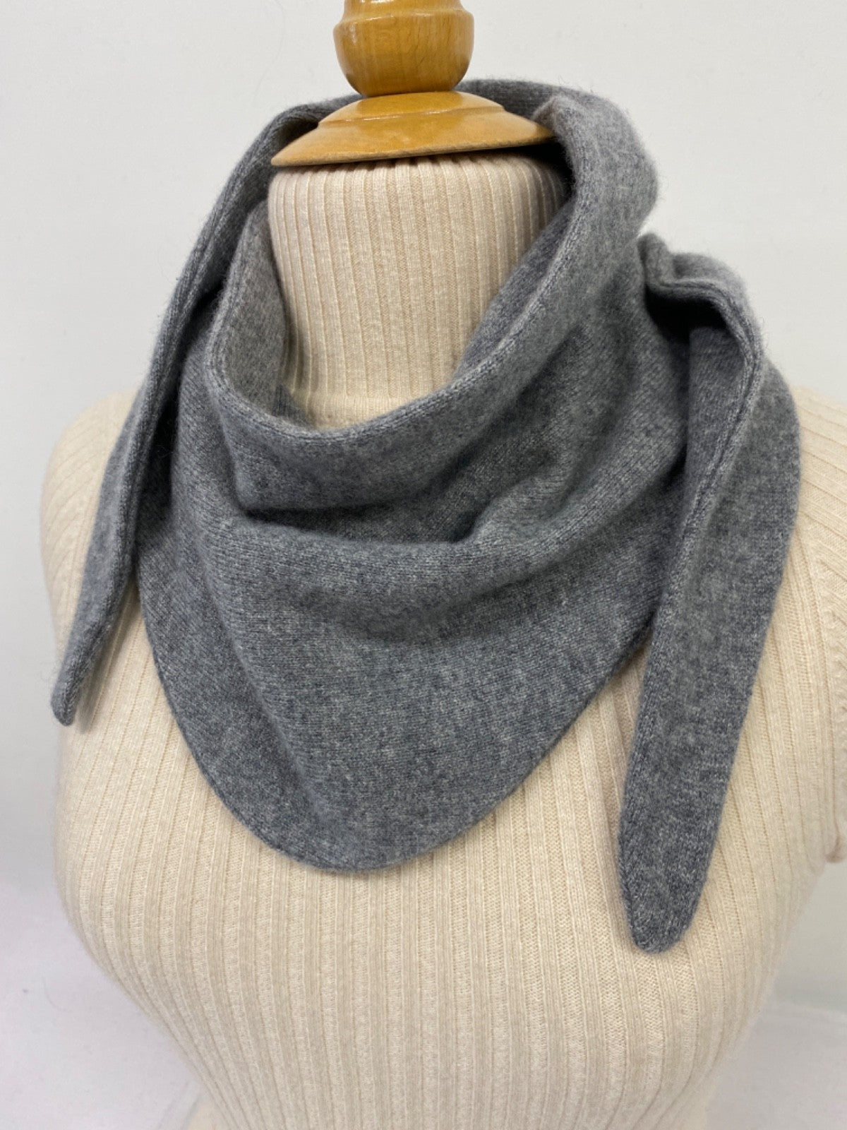 100% Cashmere Triangle Scarf Bandana