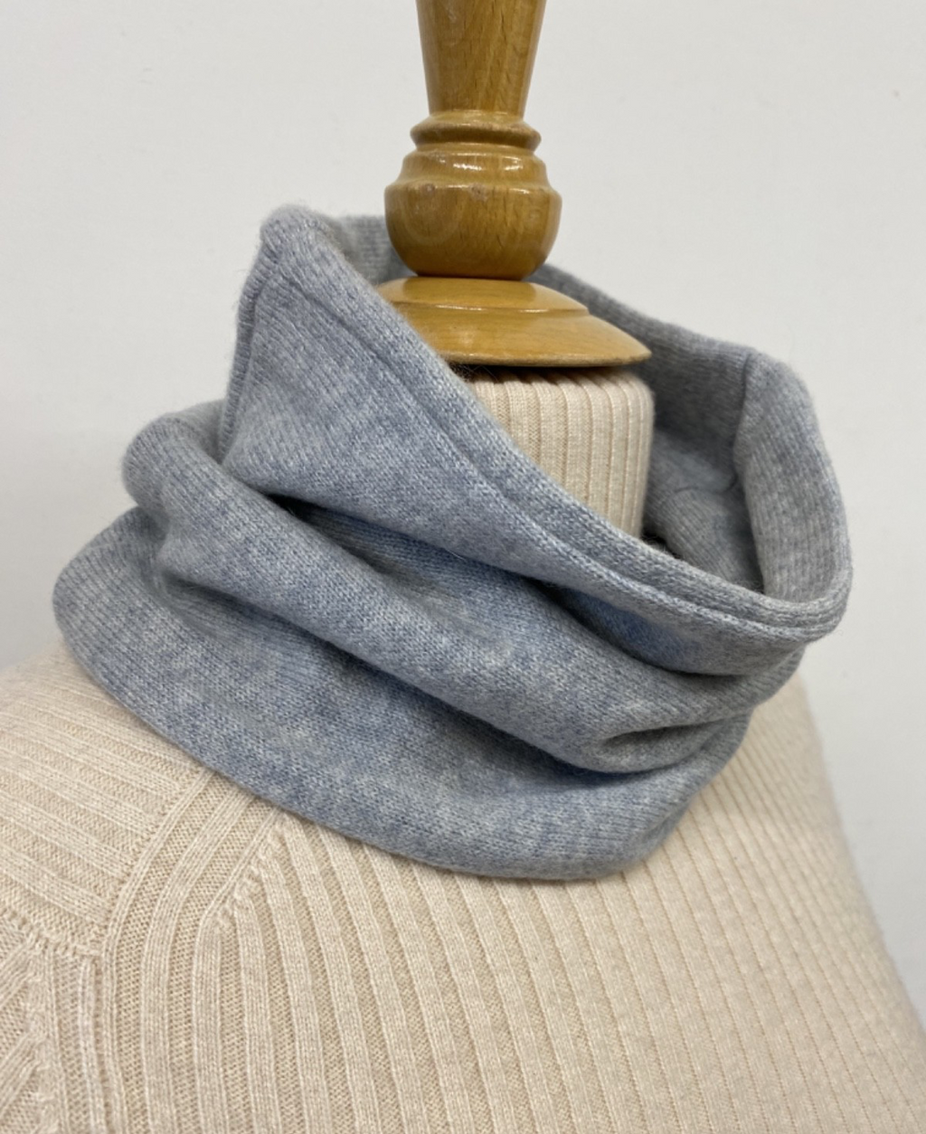 Pure Cashmere Snood Neck Warmer Unisex