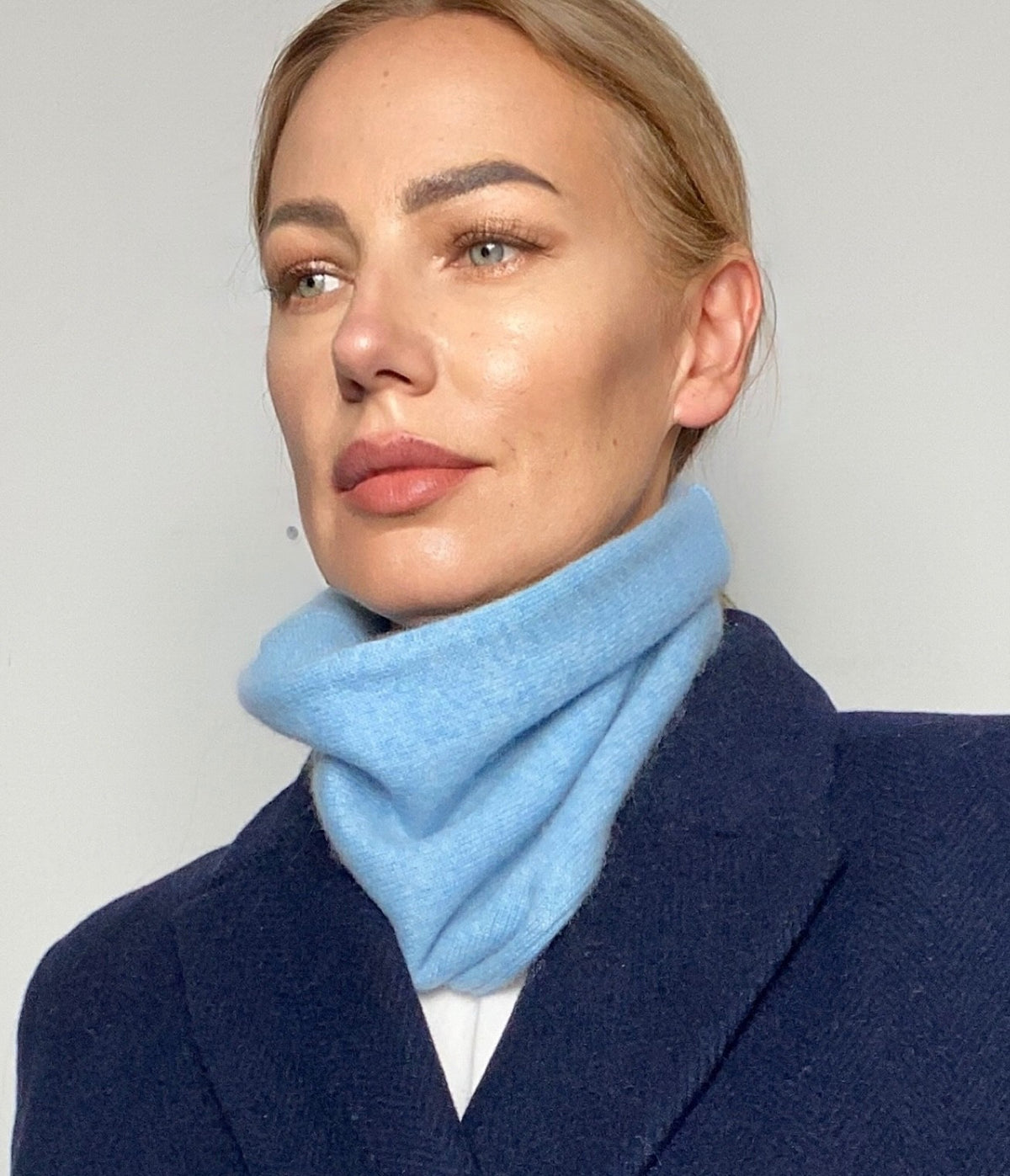 Pure Cashmere Snood Neck Warmer Unisex
