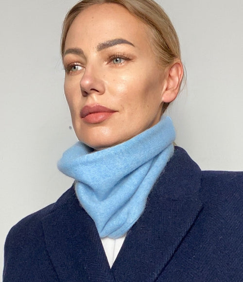 Pure Cashmere Snood Neck Warmer Unisex