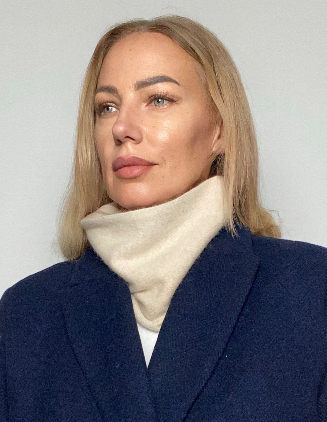 Pure Cashmere Snood Neck Warmer Unisex