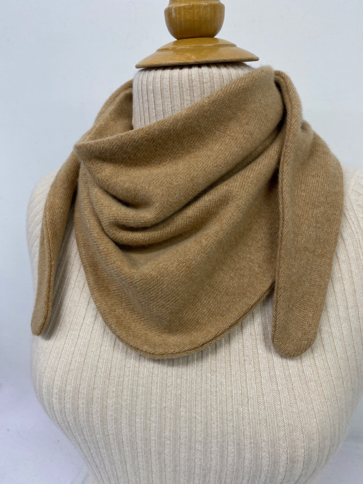 100% Cashmere Triangle Scarf Bandana