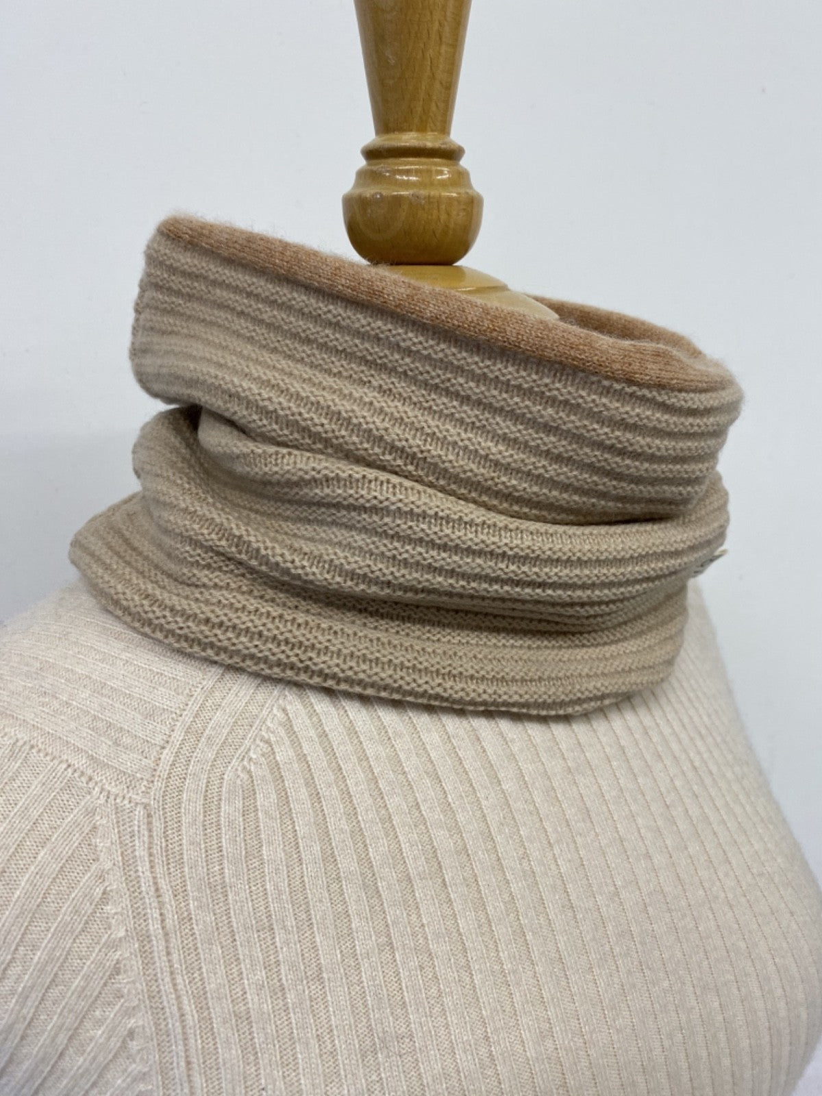 Pure Cashmere Snood Neck Warmer Unisex